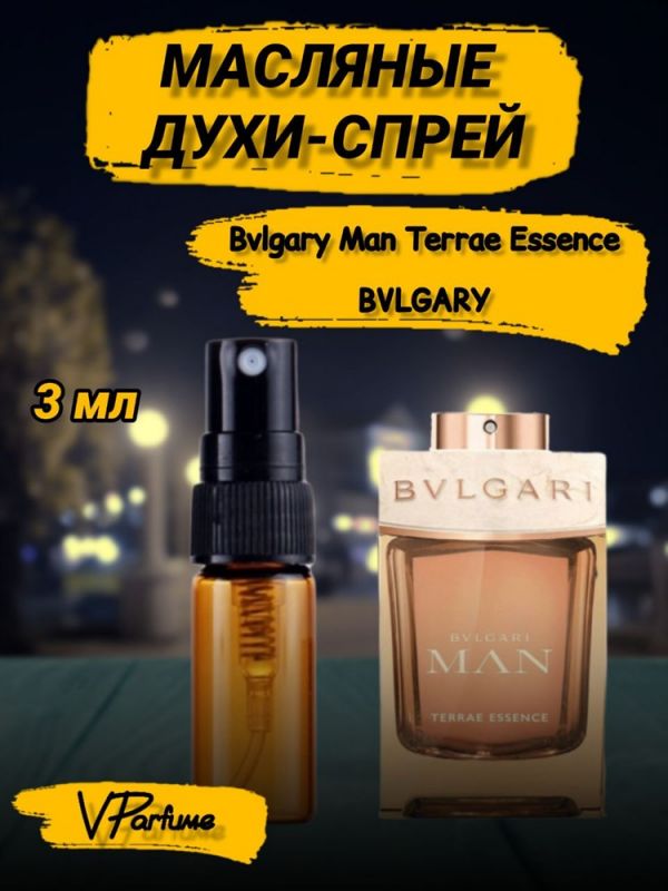 Oil perfume spray Bvlgary Man Terrae Essence (3 ml)